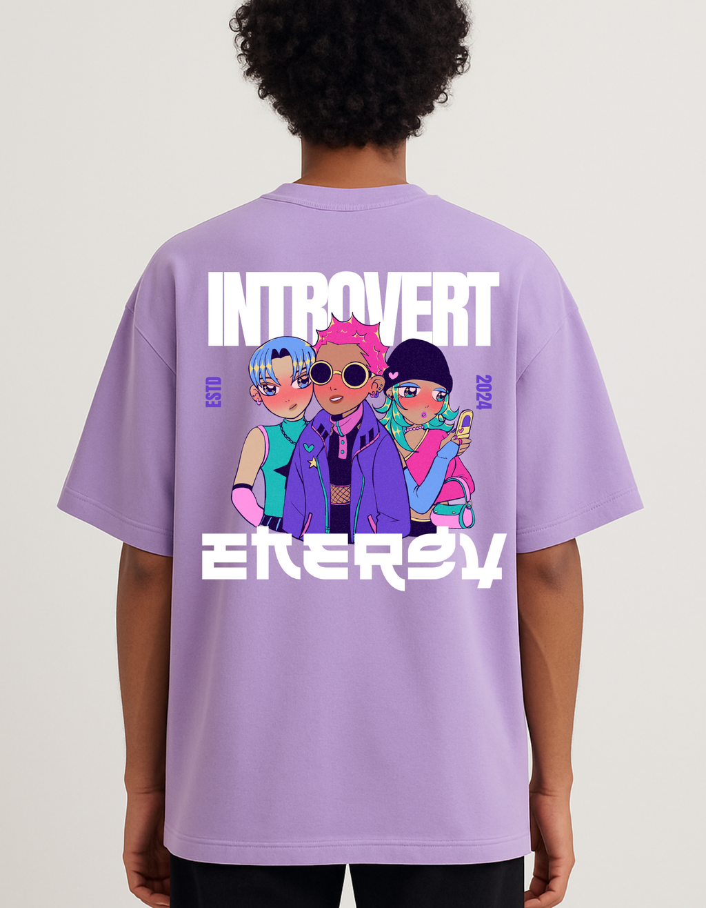 Oversized Tshirt Lavender